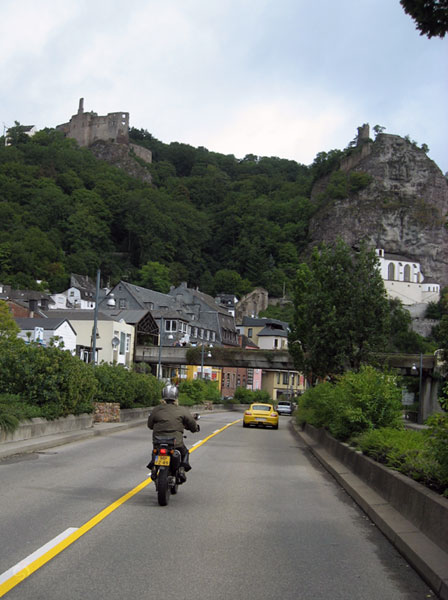 Ruinous castle on a rock